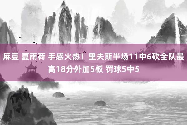 麻豆 夏雨荷 手感火热！里夫斯半场11中6砍全队最高18分外加5板 罚球5中5